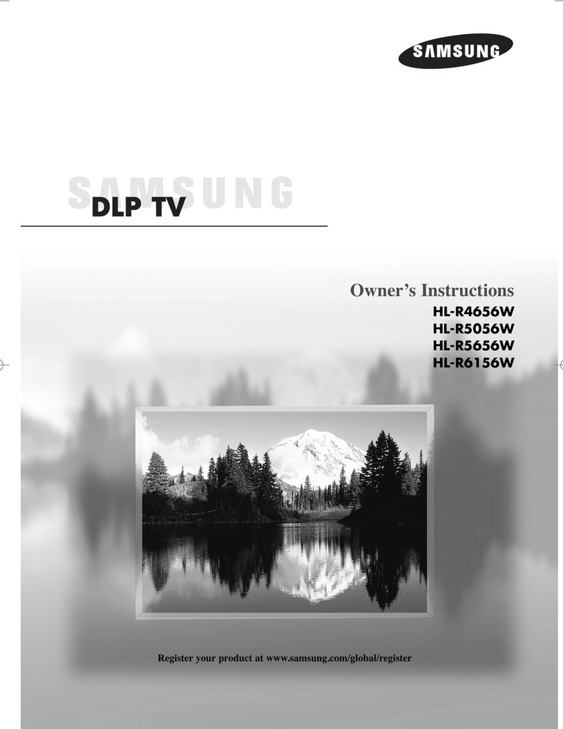 Samsung HL-R4656W User manual