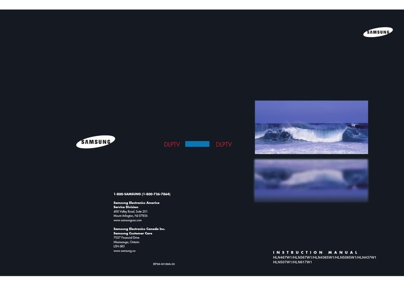 Samsung HLN4365W1 User manual