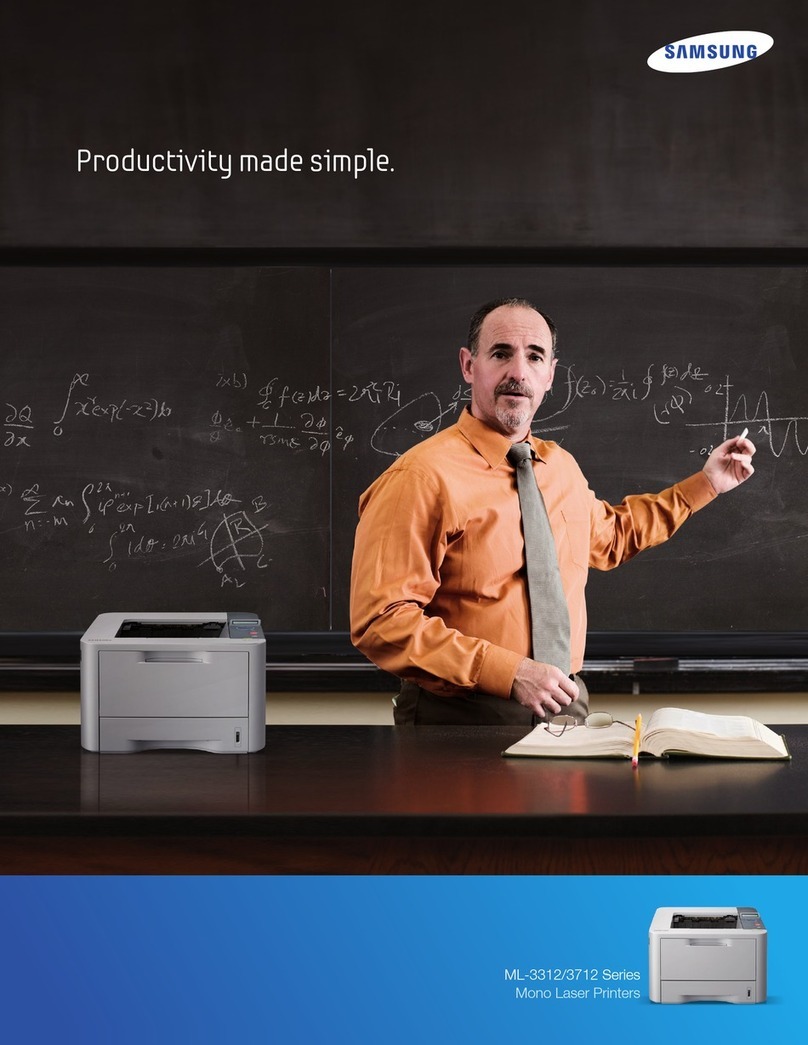 Samsung ML-3312ND User manual Samsung ML-3312ND User manual