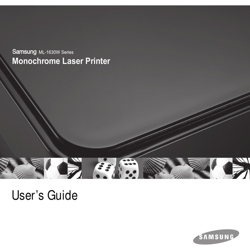Samsung ML-D1630A User manual