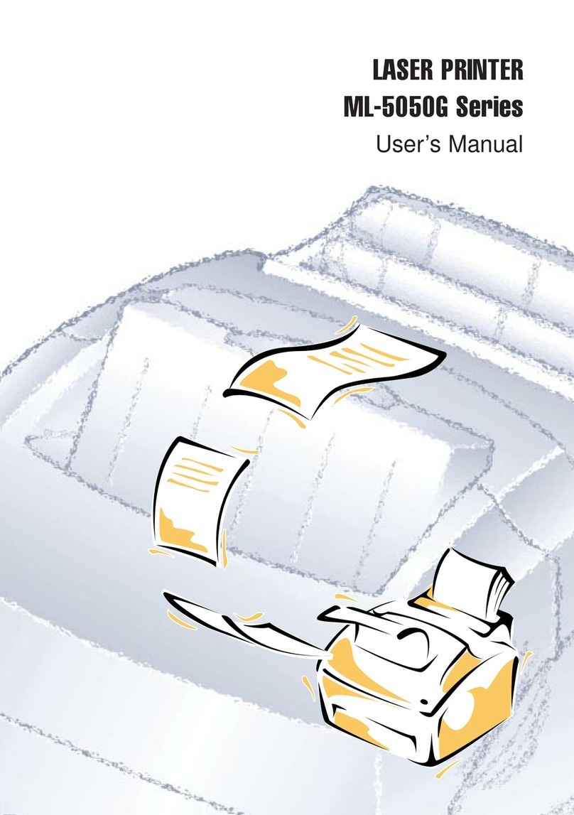 Samsung ML-5050G Series User manual