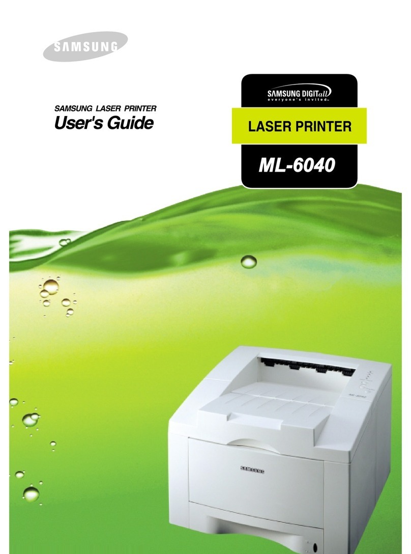 Samsung ML-6040 User manual