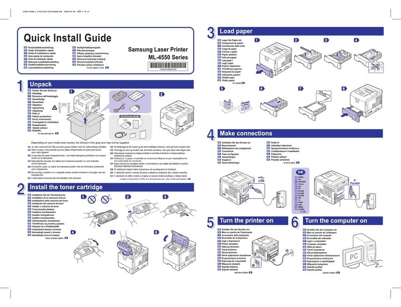 Samsung ML-4550 Series User manual