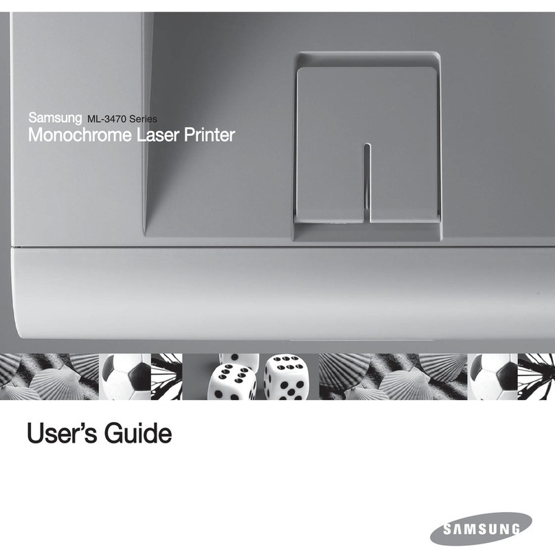 Samsung ML-3470 User manual