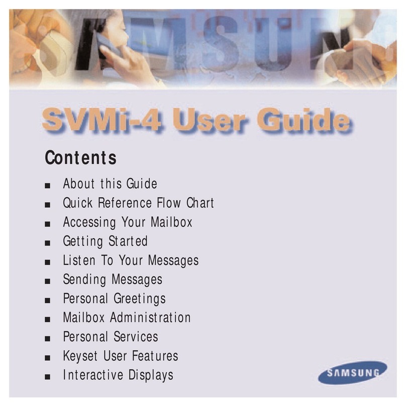 Samsung SVMi-4 user guide