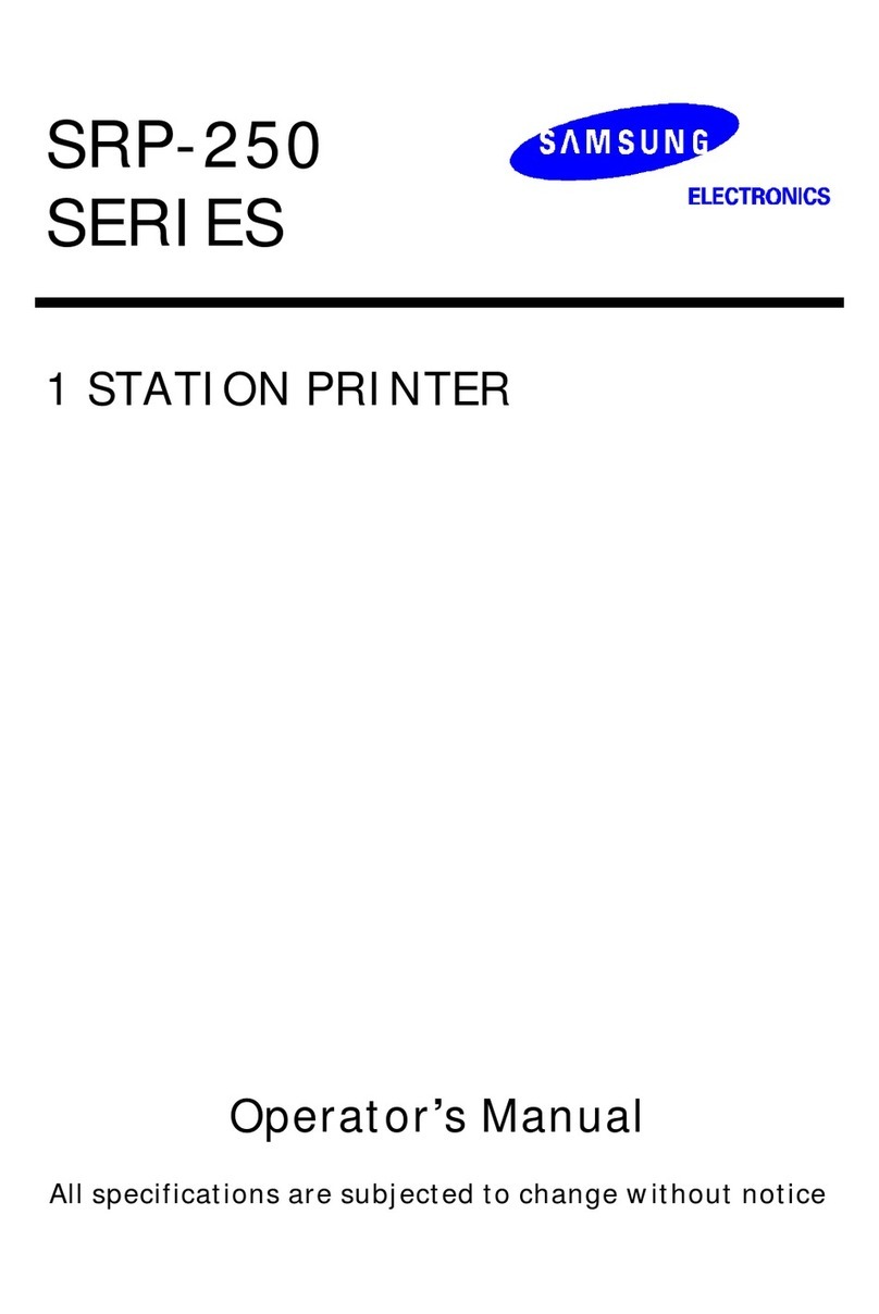 Samsung SRP-250 Series User manual