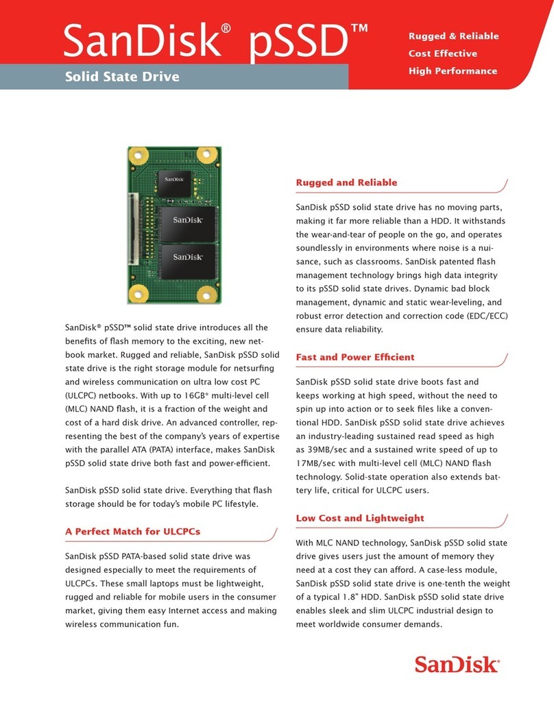 SanDisk MLC NAND User manual