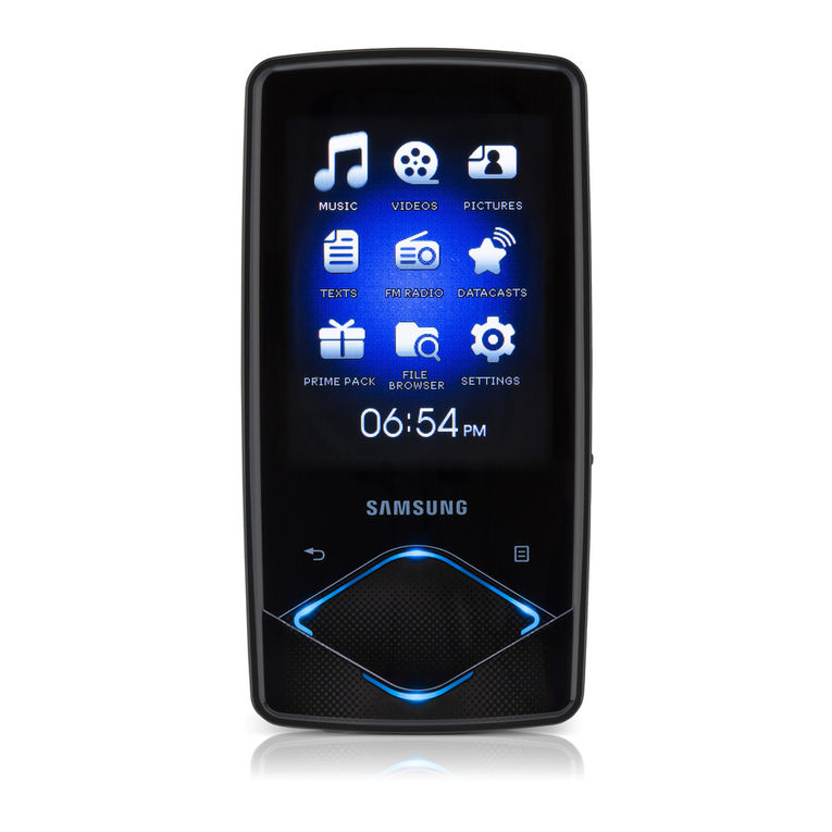 Samsung YEPP YP-Q1 User manual