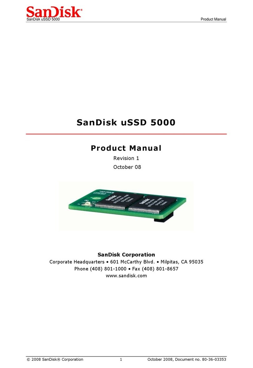 SanDisk 80-36-03353 product manual