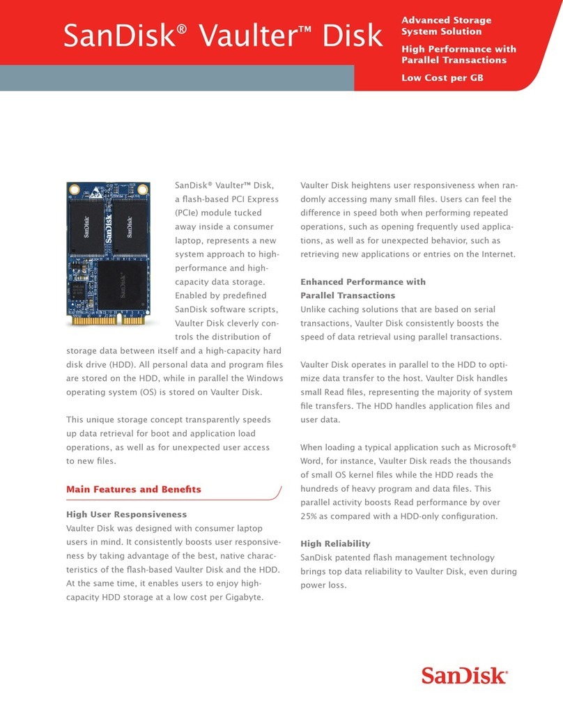 SanDisk 80-11-01491 Specifications