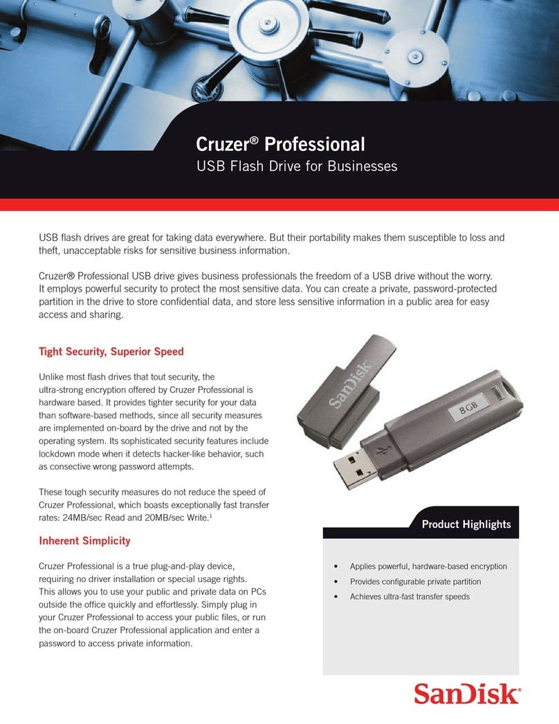 SanDisk 80-11-01546 User manual