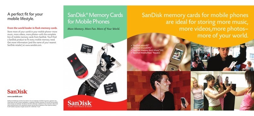 SanDisk MobileMate Readers brochure