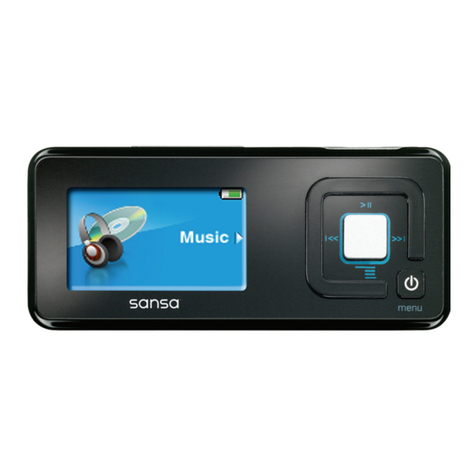 SanDisk Sansa c200 user guide