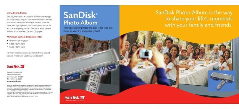 SanDisk Photo Album User manual