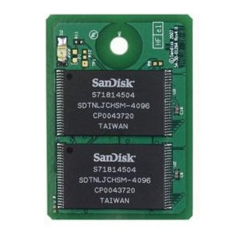 SanDisk uSSD 5000 User manual