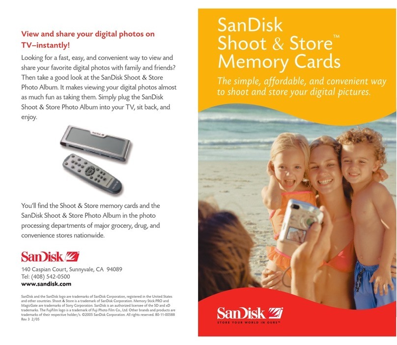 SanDisk SNS User manual