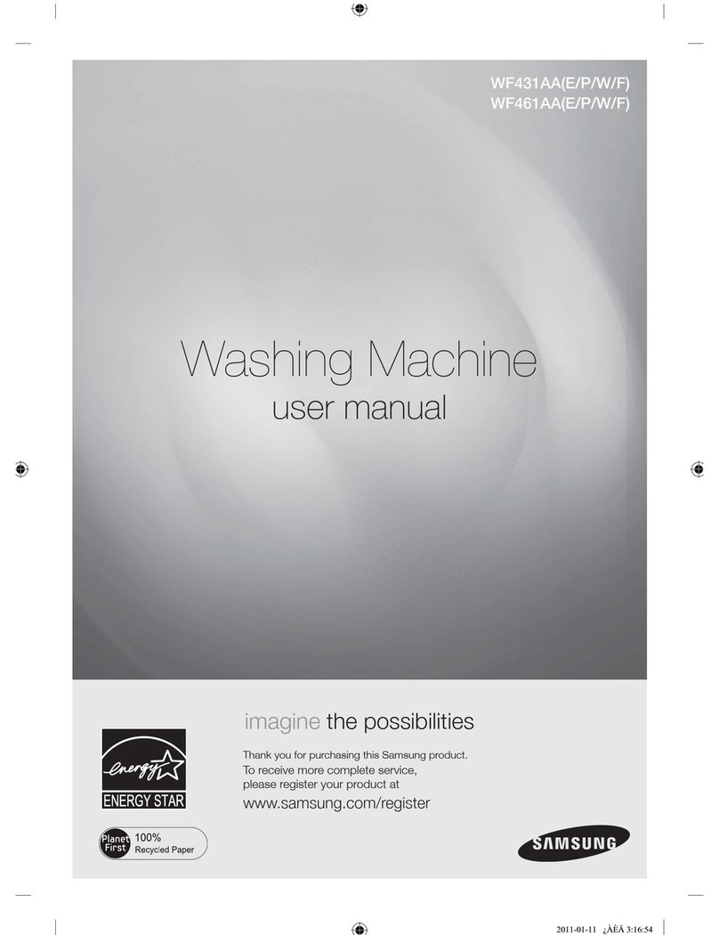 Samsung WF431AA user manual