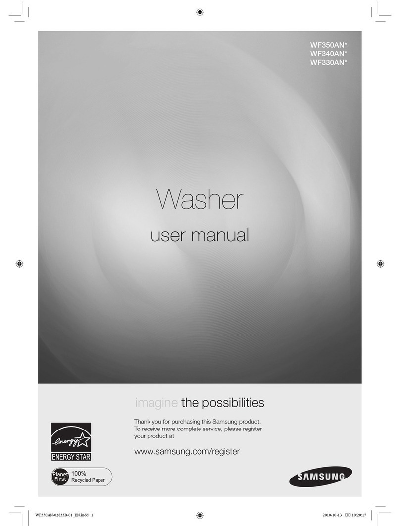 Samsung WF340AN Series user manual