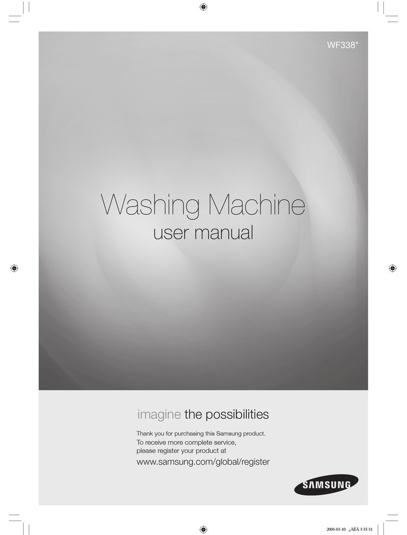 Samsung WF338 series user manual