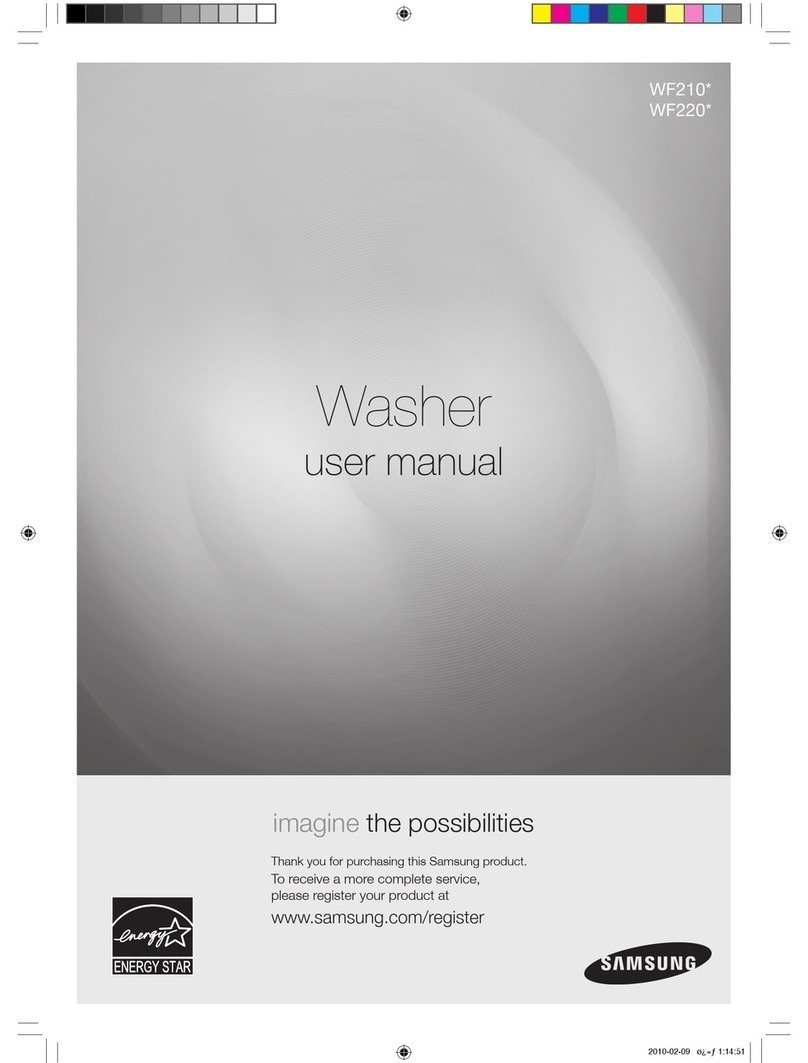 Samsung WF210 series User manual