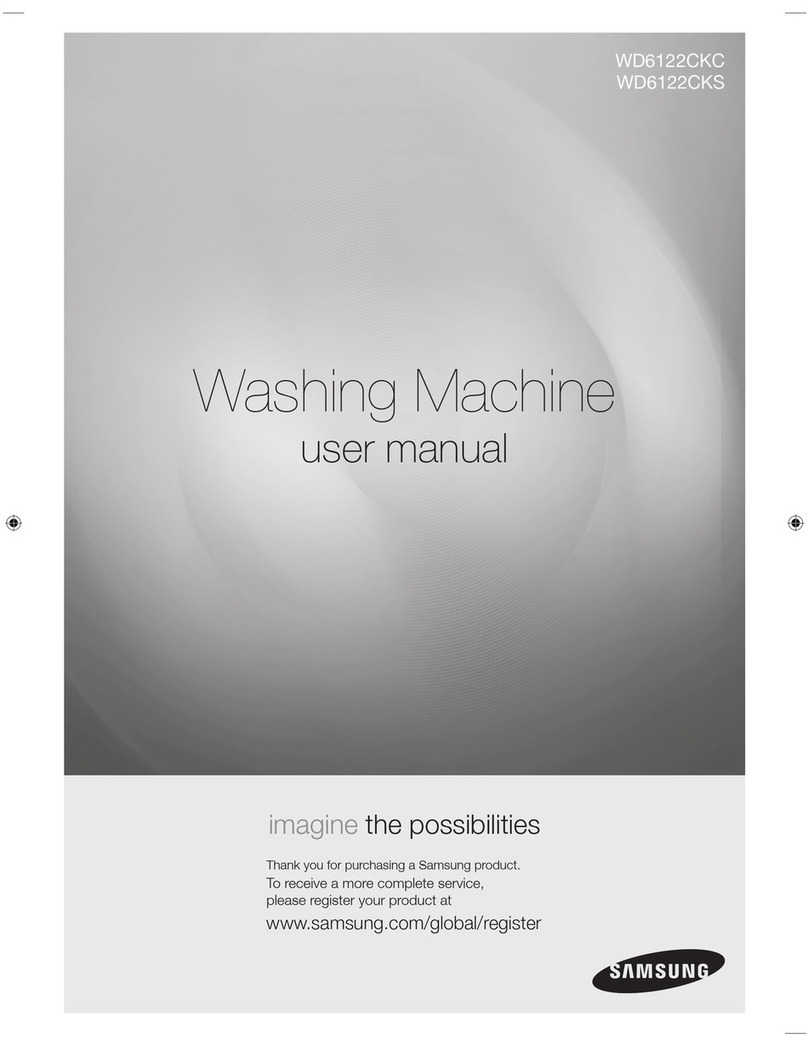 Samsung WD6122CKC user manual
