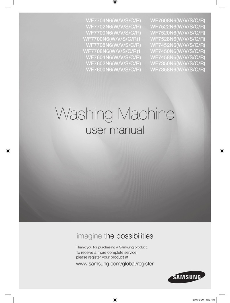 Samsung WF7350N6 User manual