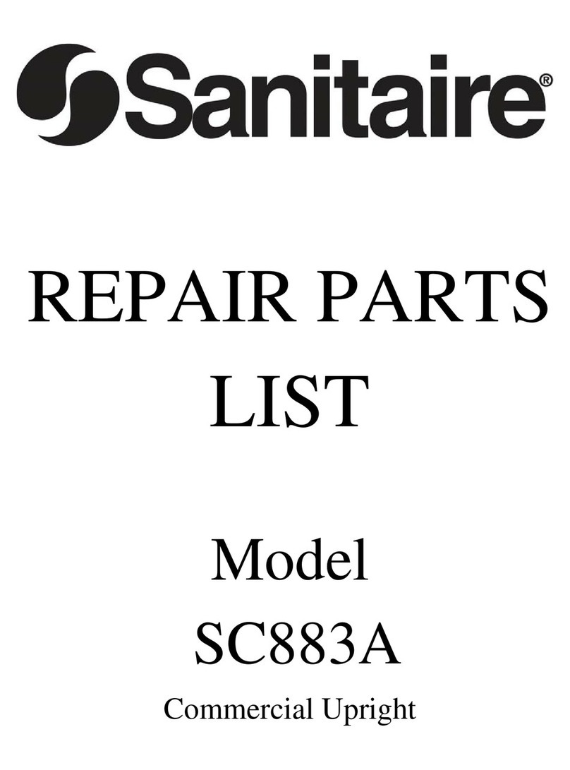 Sanitaire SC883A Manual