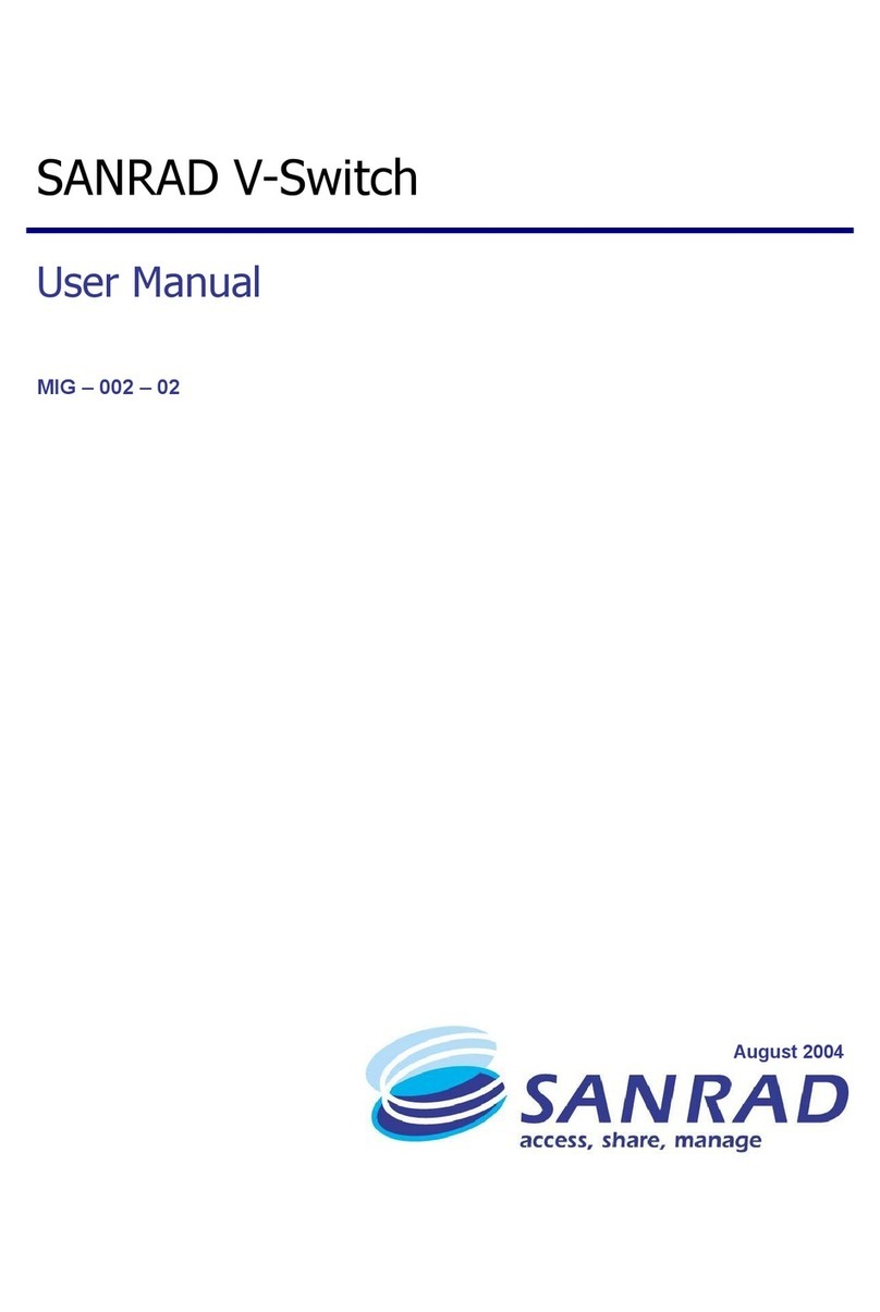 SANRAD V-Switch user manual