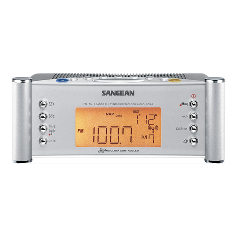 Sangean RCR-2 User manual