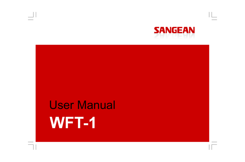 Sangean WFT-1 User manual