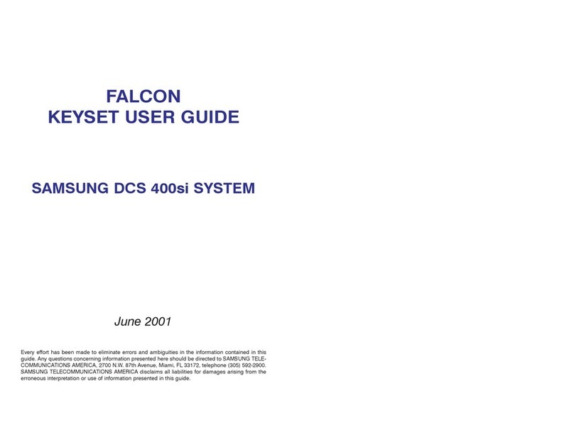 Samsung DCS 400SI user guide