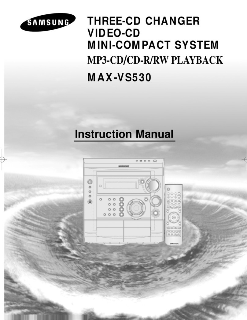 Samsung MAX-VS530 instruction manual