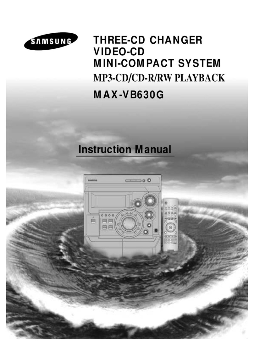 Samsung MAX-VB630G User manual