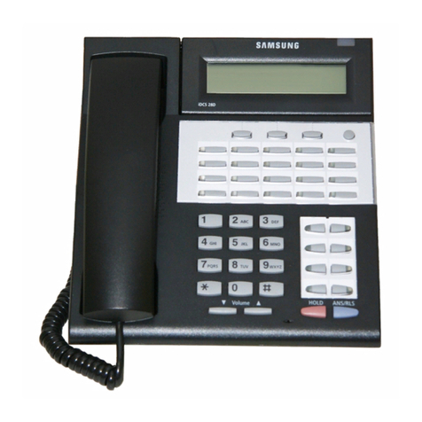 Samsung iDCS 100 User instructions