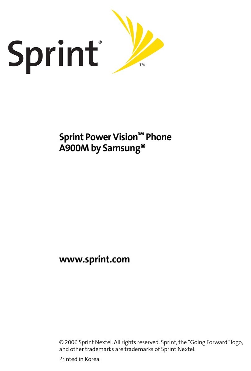 Samsung A900M owner's manual