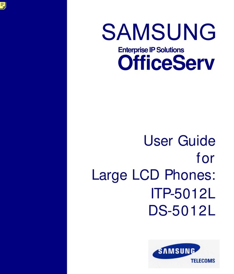 Samsung OfficeServ DS-5012L user guide