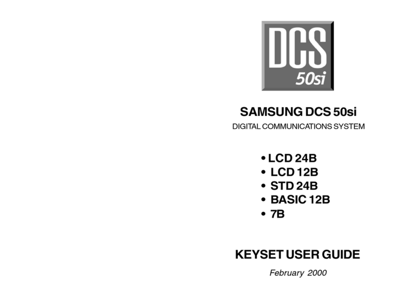 Samsung DCS 50si User manual