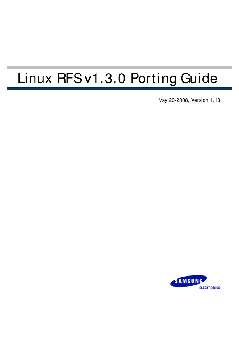 Samsung V1.3.0 User manual