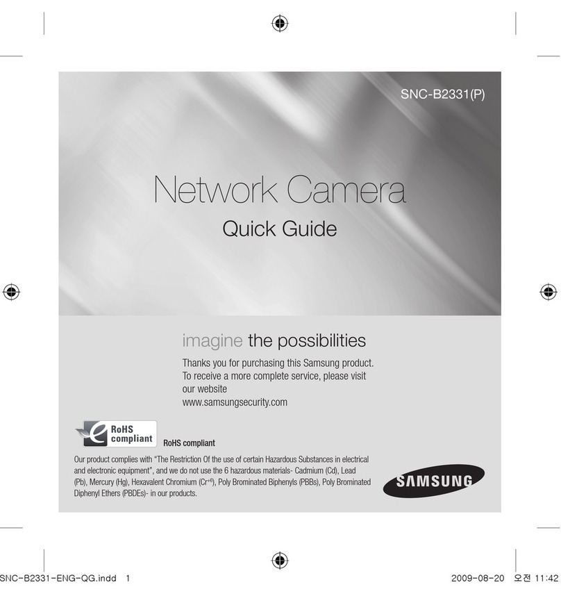 Samsung SNC-B2331-FRA-QG User manual