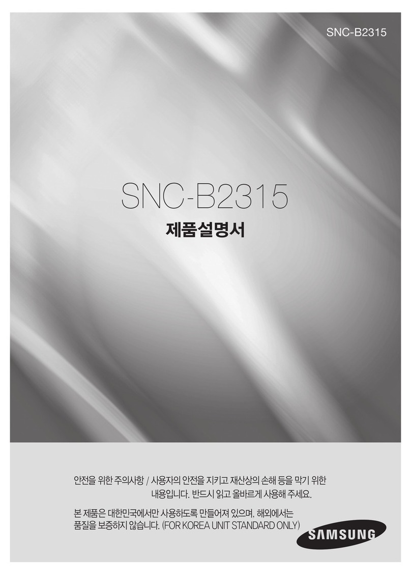 Samsung SNC-B2315 user manual