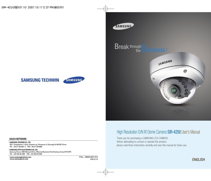 Samsung SIR-4250 User manual Samsung SIR-4250 User manual