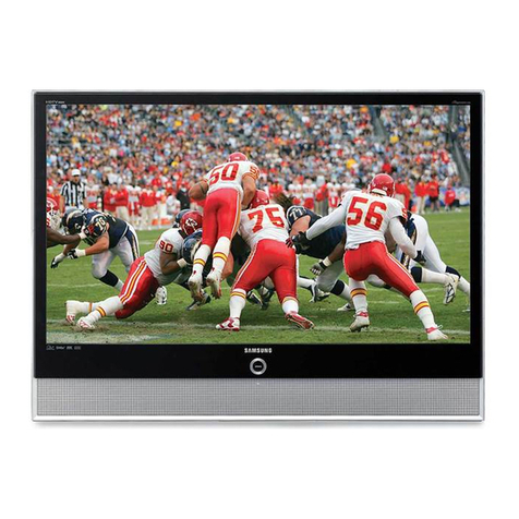 Samsung HL-R5678W - 56" Rear Projection TV Quick start guide