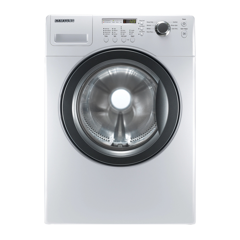 Samsung Drum Washing Machine User manual