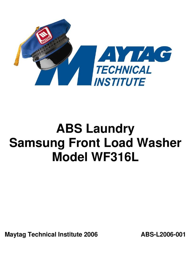 Samsung MAYTAG WF316L Service manual