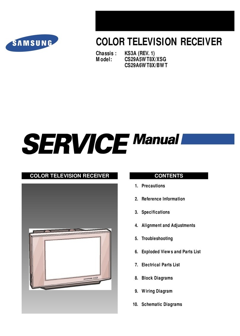 Samsung CS29A6WT8X/BWT User manual