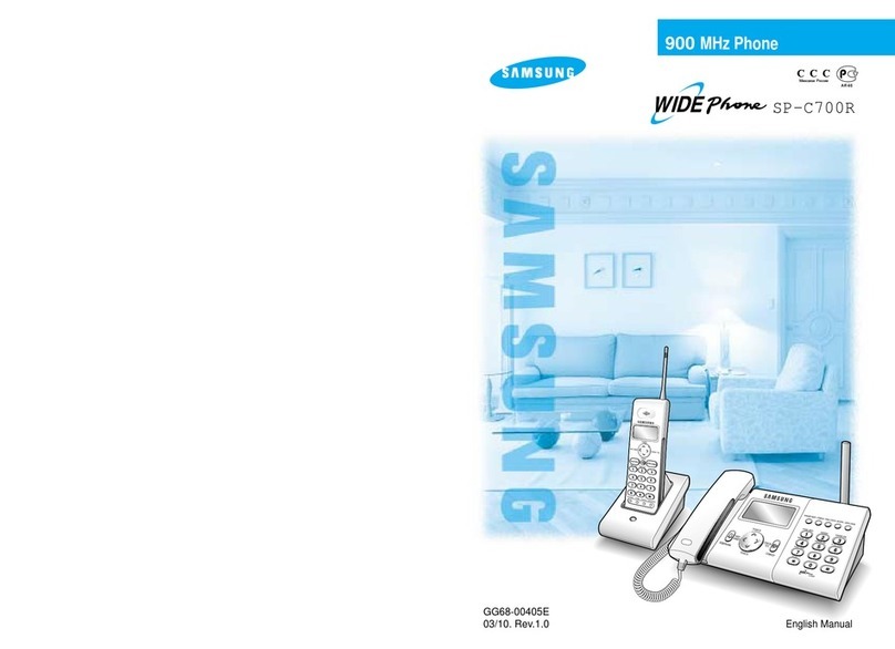 Samsung SP-C700R owner's manual