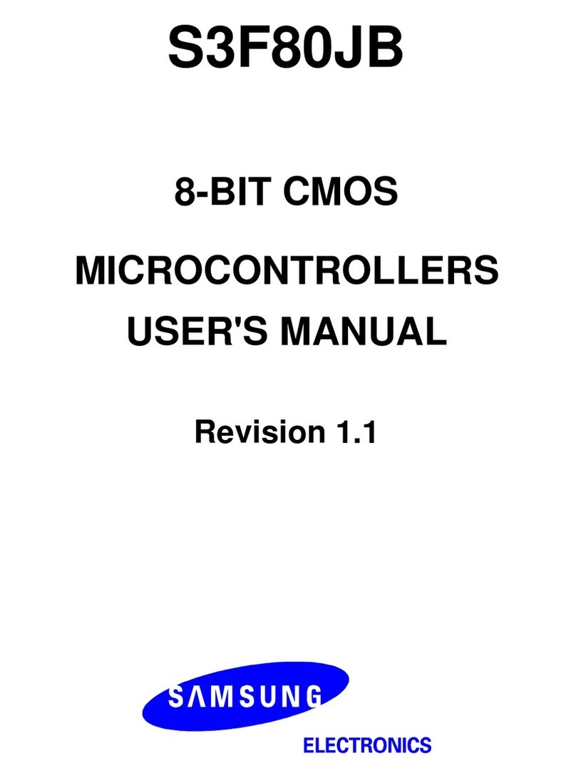 Samsung S3F80JB User manual
