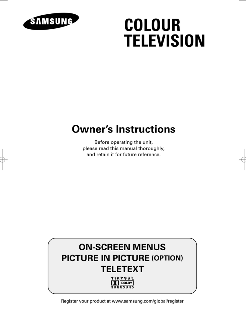 Samsung WS-32Z308P User manual