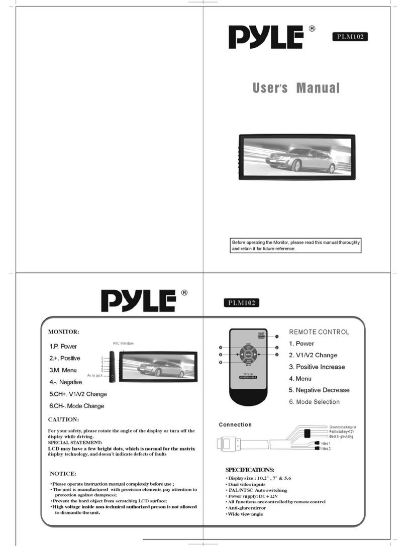 Pyle PLM102 User manual