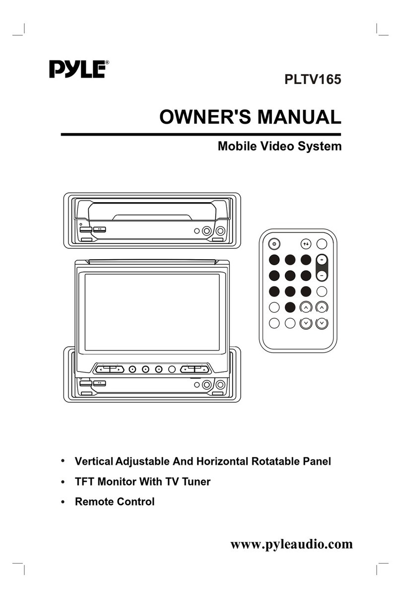 Pyle PLTV165 User manual